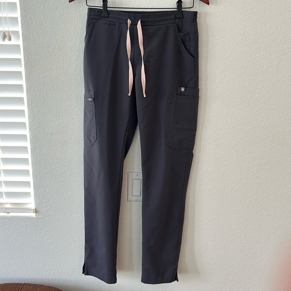 Figs Technical Collection Gray Scrub Pants Size XS